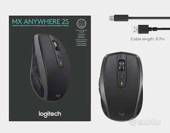Logitech Mouse MX Anywhere 2S Graphite Black