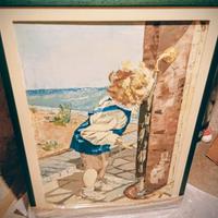 Quadro olio a spatola 1973
