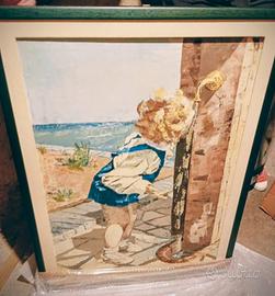 Quadro olio a spatola 1973