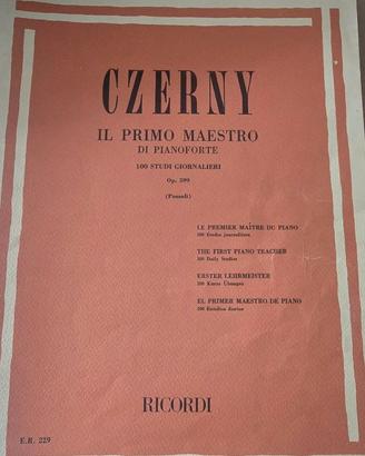 Spartiti per pianoforte edizioni Ricordi