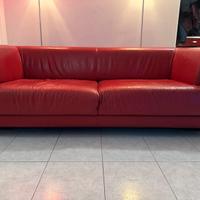 Divano in pelle 3 posti