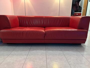 Divano in pelle 3 posti