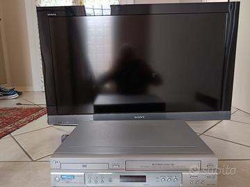 TV Sony bravia 35" + Decoder + videoregistratore