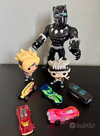 Lotto Giocattoli: Black Panther, Hot Wheels, Funko