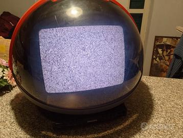 PHILIPS DISCOVERER TV COLOR 15' ANNI'80 DA DESIGN