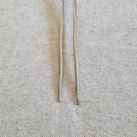 ANTICO SPILLONE D'ARGENTO