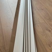 Battiscopa Mdf Bianco Normale