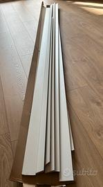 Battiscopa Mdf Bianco Normale