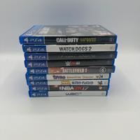 Lotto 9 Giochi Sony PlayStation 4 Ps4