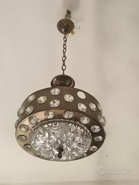 Lampadario vintage anni '70