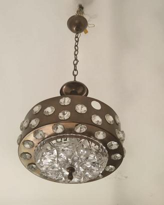 Lampadario vintage anni '70