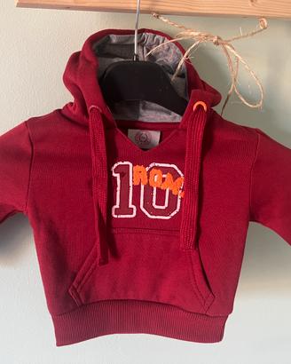 Felpa AsRoma originale neonato