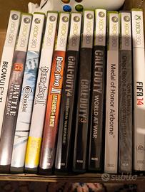 10 Giochi xbox 360 + controller