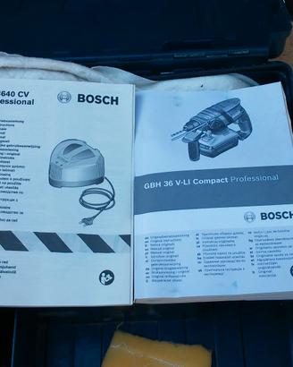 PARI AL NUOVO Bosch compact GBH 36V Professional