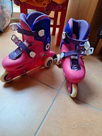 pattini  da bambina in linea