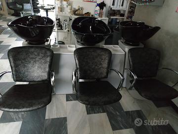 Arredamento completo per parrucchiere