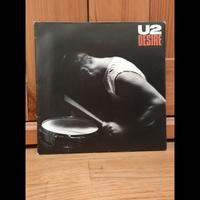 U2 DESIRE 7'' 45 GIRI SINGLE 1988 LARRY MULLEN