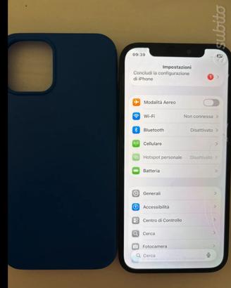 Iphone 12 blu notte
