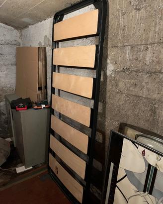 Rete a doghe, letto singolo