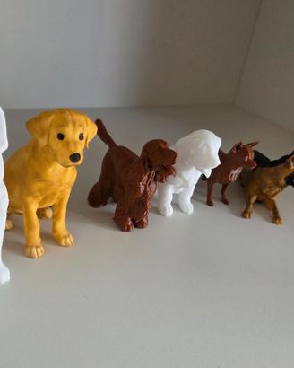 Lotto Statuette Cani + Pastore Tedesco omaggio