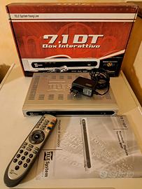 Decoder Digitale Terrestre TELE SYSTEM 7.1 DT