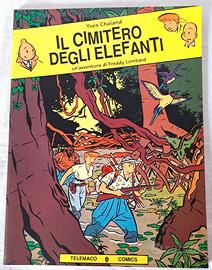 Fumetto  TINTIN  - IL CIMITERO DEGLI ELEFANTI