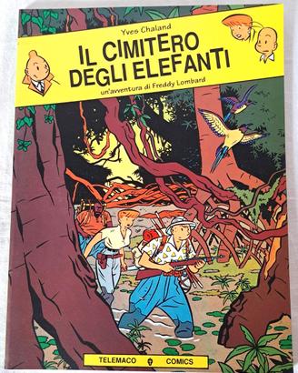 Fumetto  TINTIN  - IL CIMITERO DEGLI ELEFANTI
