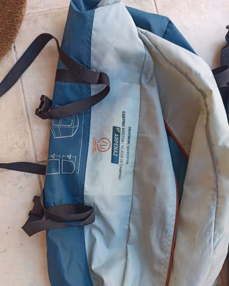 tenda quechua base per campeggio 