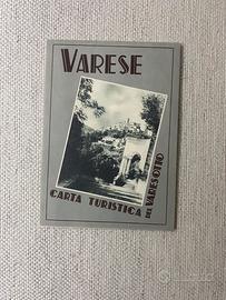 Carta turistica del Varesotto anno 1939