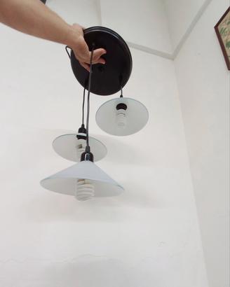 Lampadario a tre PUNTI LUCE perfetto!