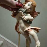 Angelo natalizio da appendere