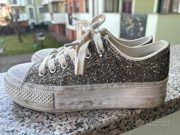 Scarpe glitter 37 ✨ – particolari e uniche 🔥