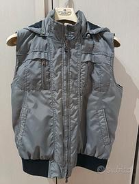 Smanicato uomo con cappuccio