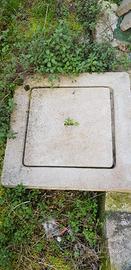 Lastra cemento per tombino