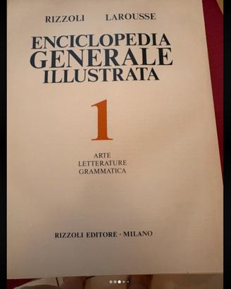 Enciclopedia Generale Rizzoli 5 volumi