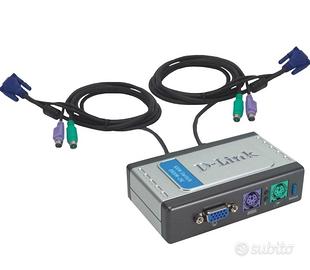 D-Link DKVM-2K KVM Switch, Argento