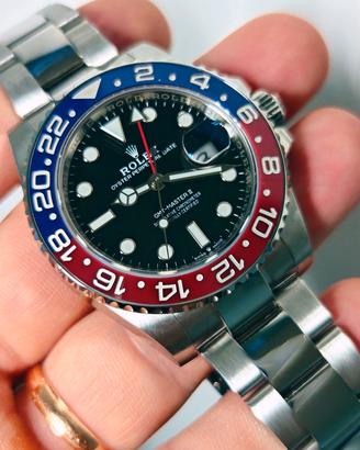 Rolex Gmt Pepsi Oyster 126710BLRO 2021 like new