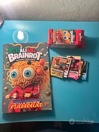 Album con quanche carta +18 carte skifidol brainro