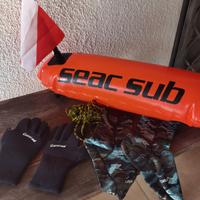 Apnea pesca sub