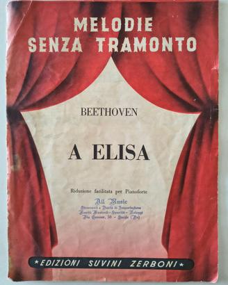Spartito Beethoven Per Elisa