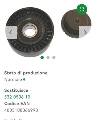 cuscinetti tenditore Ina 2 pezzi