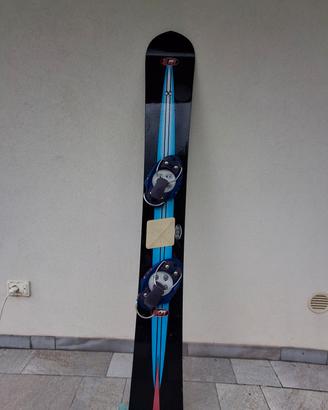 Snowboard Alpine HOT BLAST + Attacchi Rigidi 