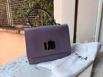 Borsa pelle Furla con cartellino