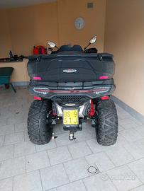qud cf 850 touring  targa gialla