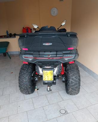 qud cf 850 touring  targa gialla