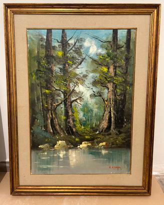 olio su tela 70x90