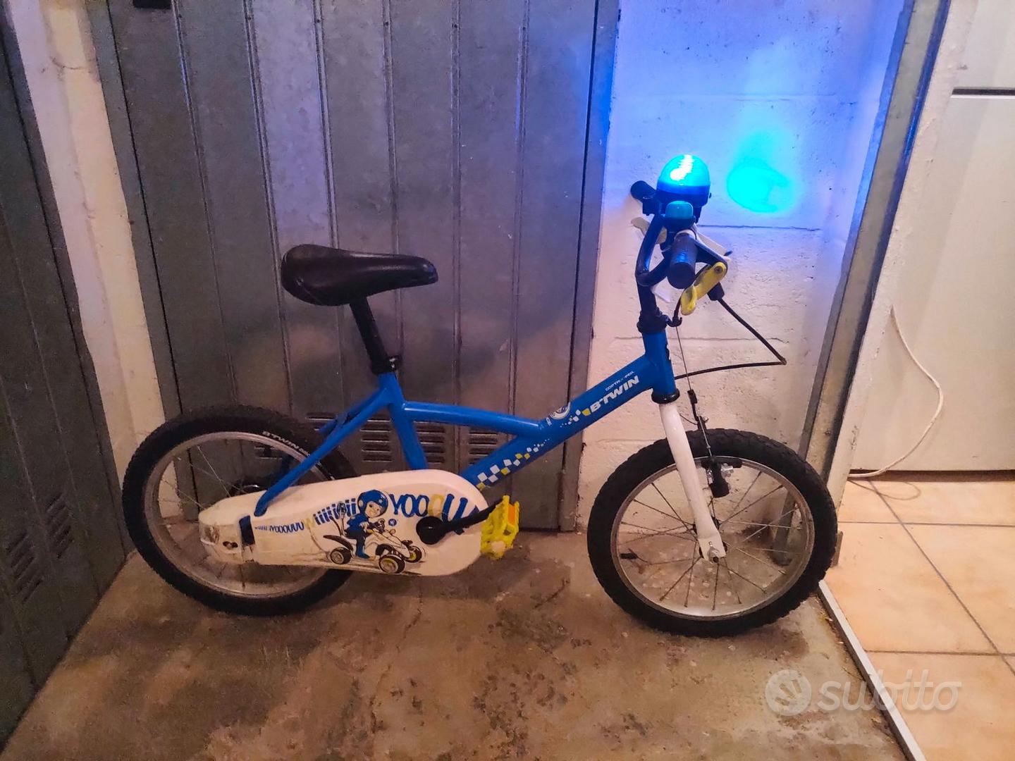 Bici 20 Smarty per bambina bianca cestino cavalletto parafanghi Dino Bikes - La Ciclomoto