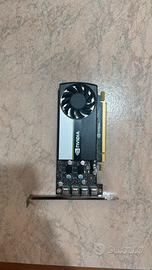 nvidia T1000 nuova