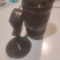 Canon EF 16-35mm f/4L IS USM + paraluce + filtro