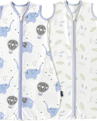 Sacco Nanna Neonato 0.5 TOG 2 Pezzi 0-6 Mesi |in C
